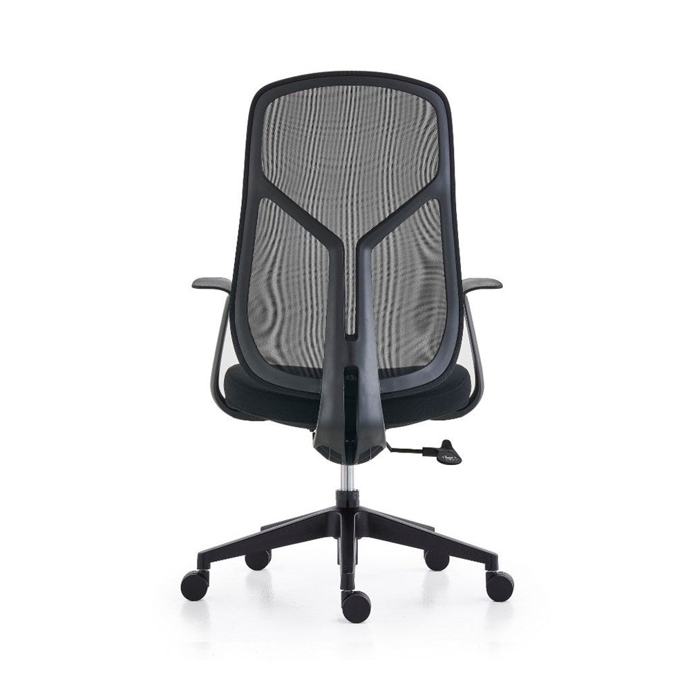 black office chair
