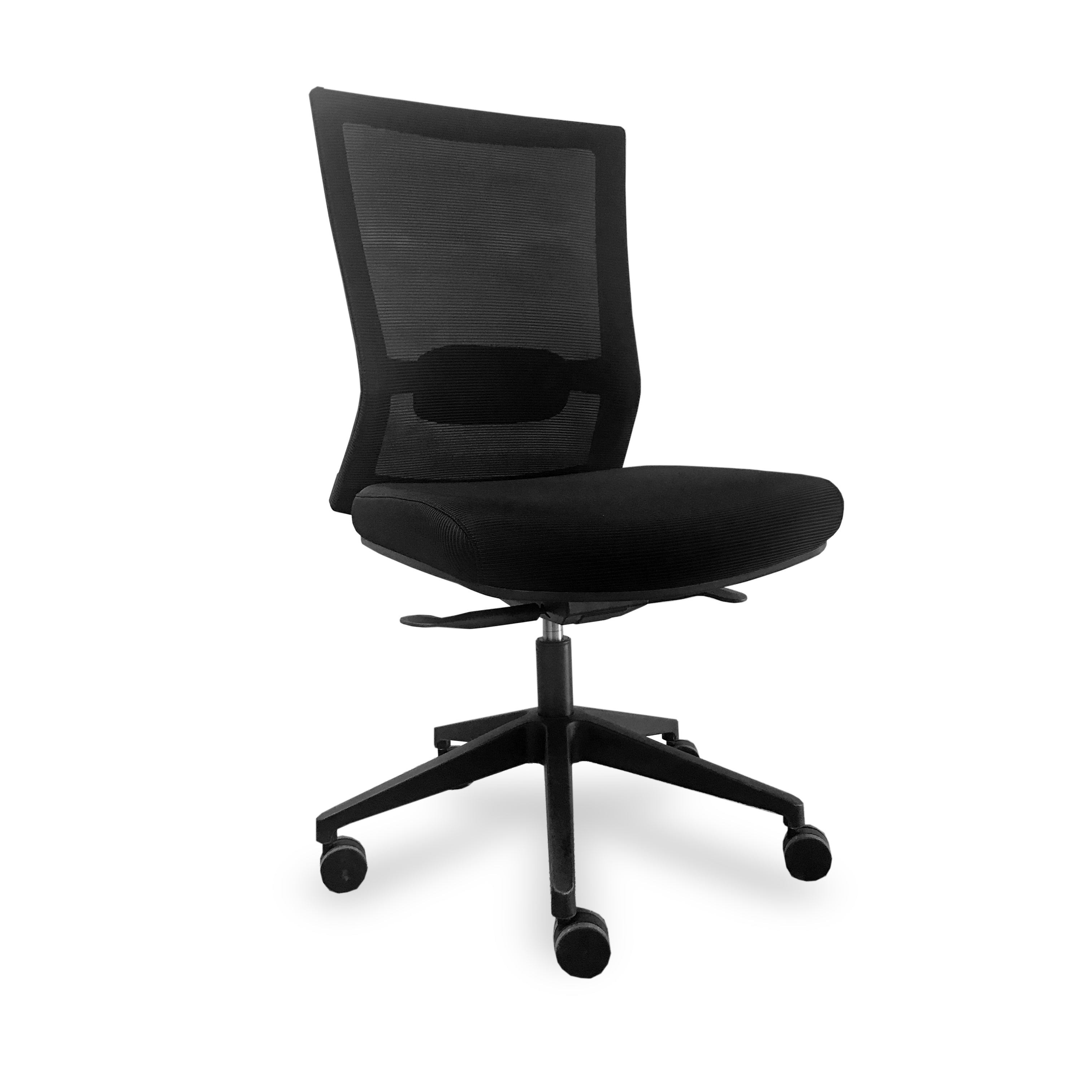 black office chair