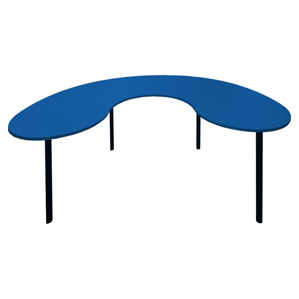 curved desk