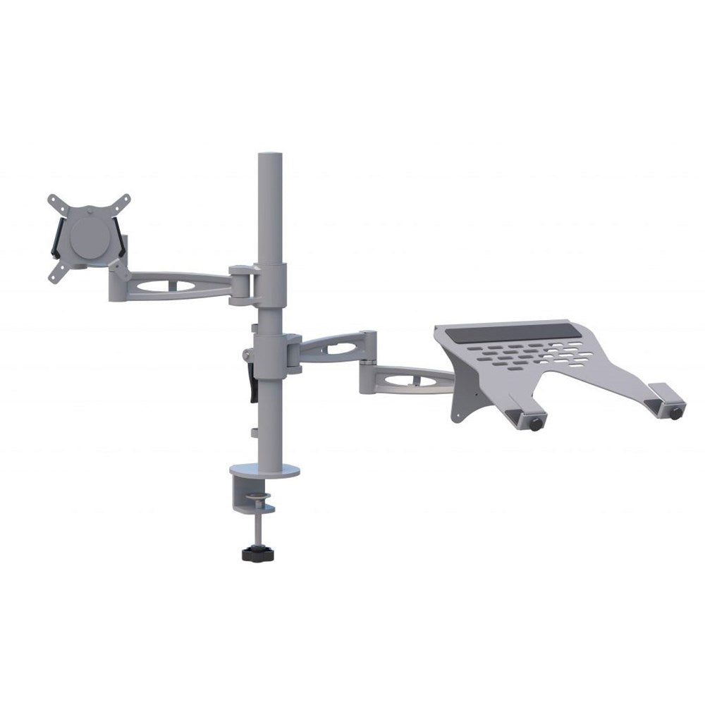 Metalicon Kardo Double Monitor Arm with Laptop Tray