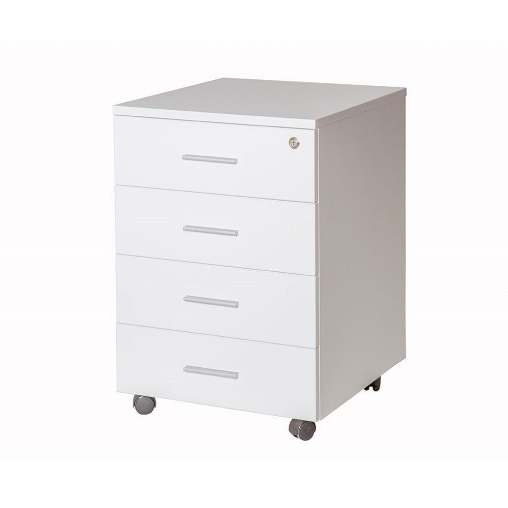 Forme 4-Drawer Mobile Drawer Unit