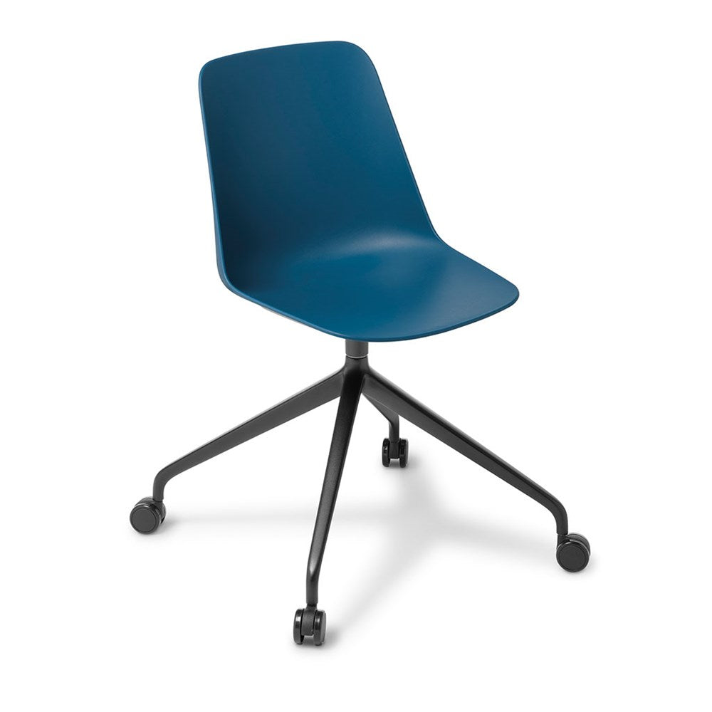 Max Black Swivel Base Chair