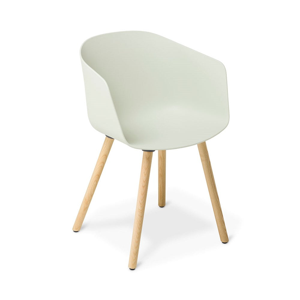 Max Tub Timber 4-Leg Chair