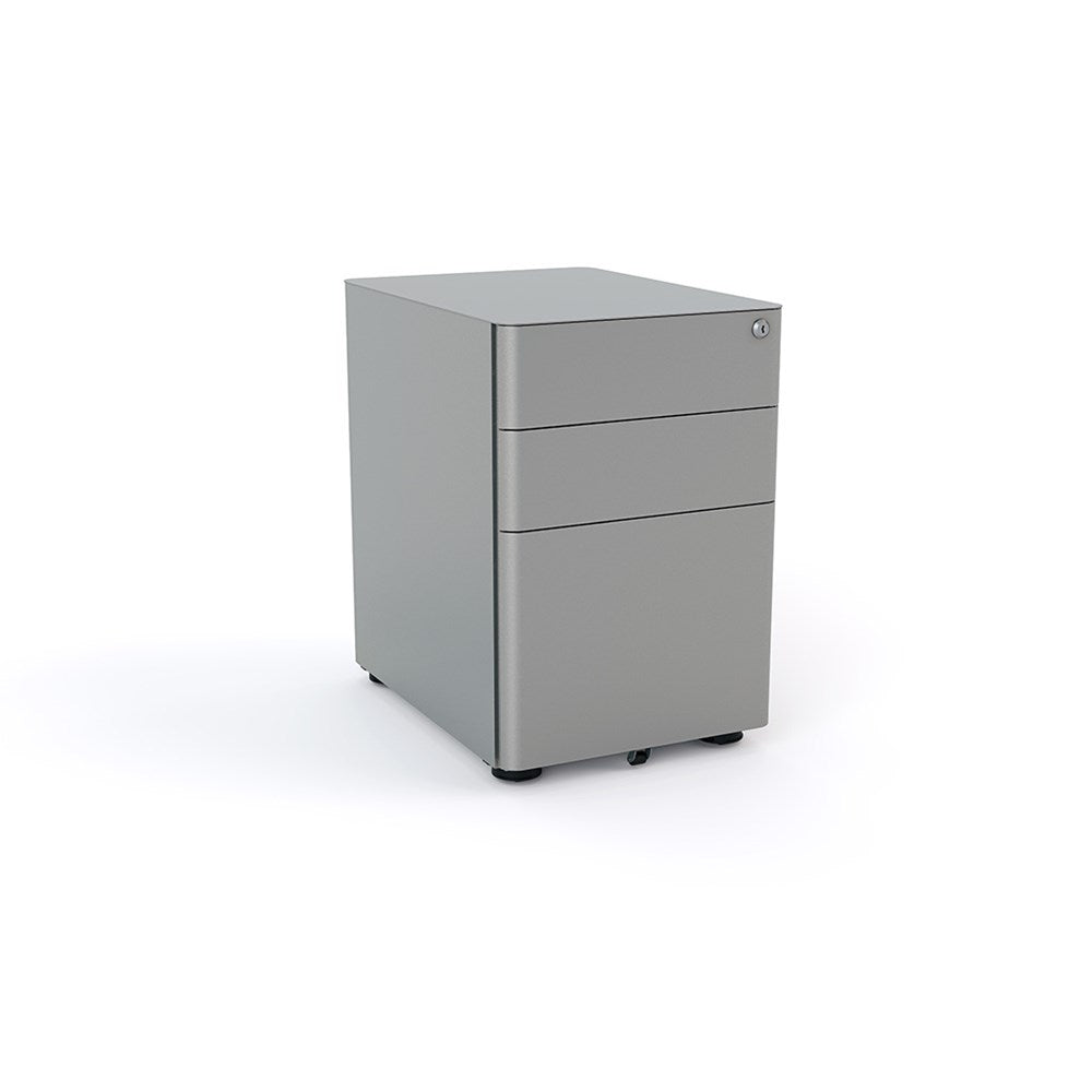 Agile Metal 2-Drawer and File Mobile Storage Unit