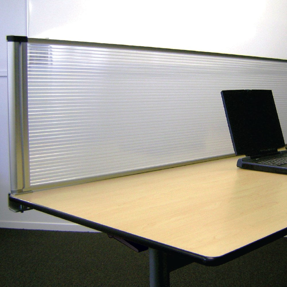 Boyd Desk Mounted Polycarbonate Frosted Partition