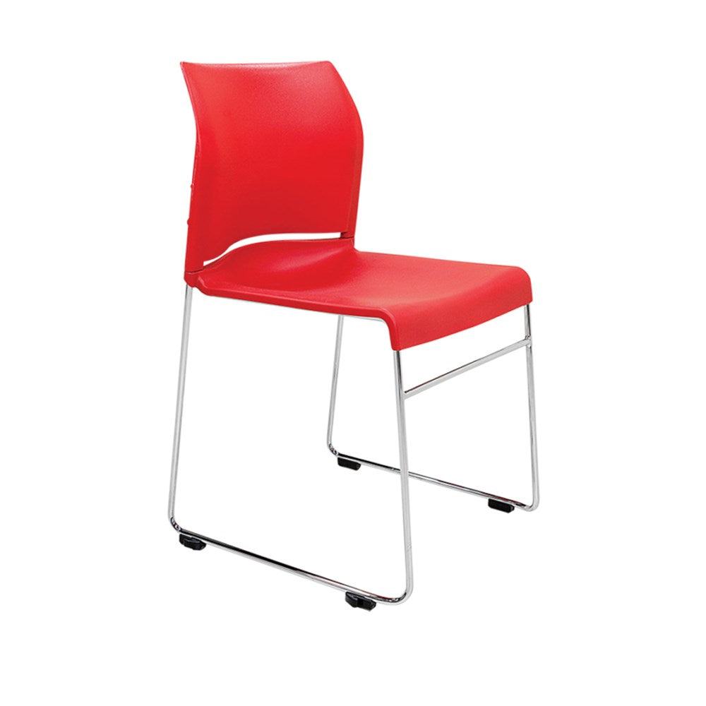 Buro Envy Silver Sled Chair (Minimum Order 4)