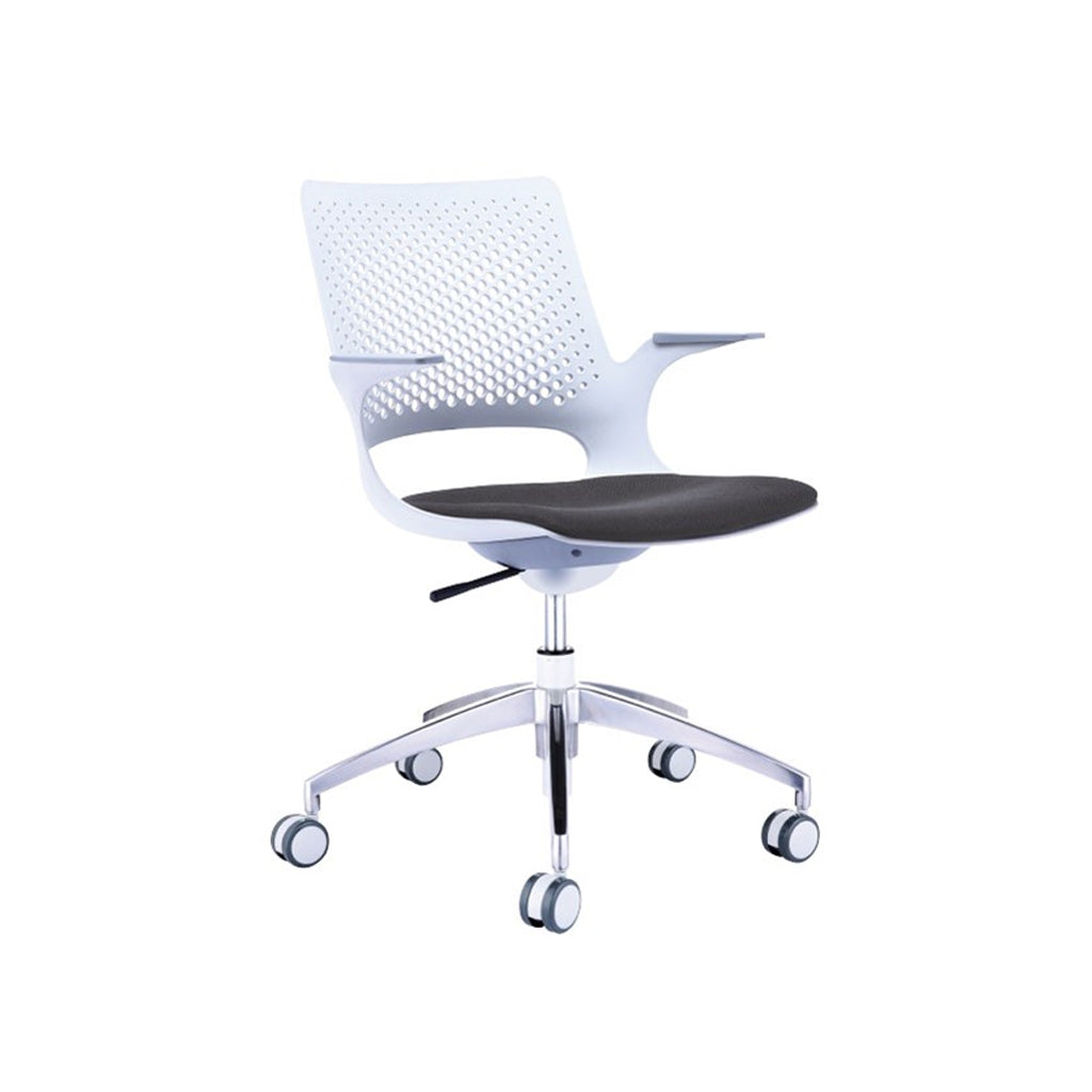 Buro Konfurb Harmony Meeting Chair in Light Grey