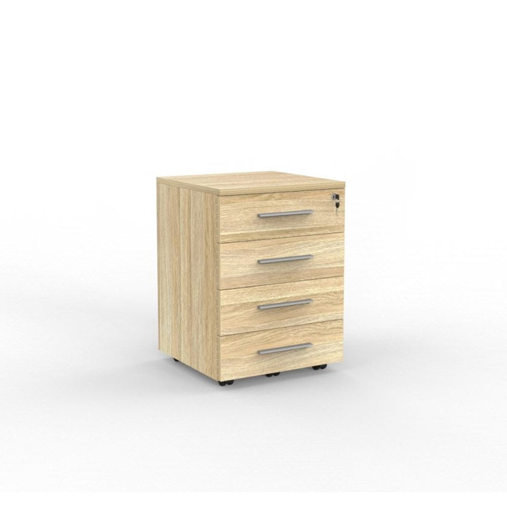 Cubit Locking 4-Drawer Mobile Storage Unit