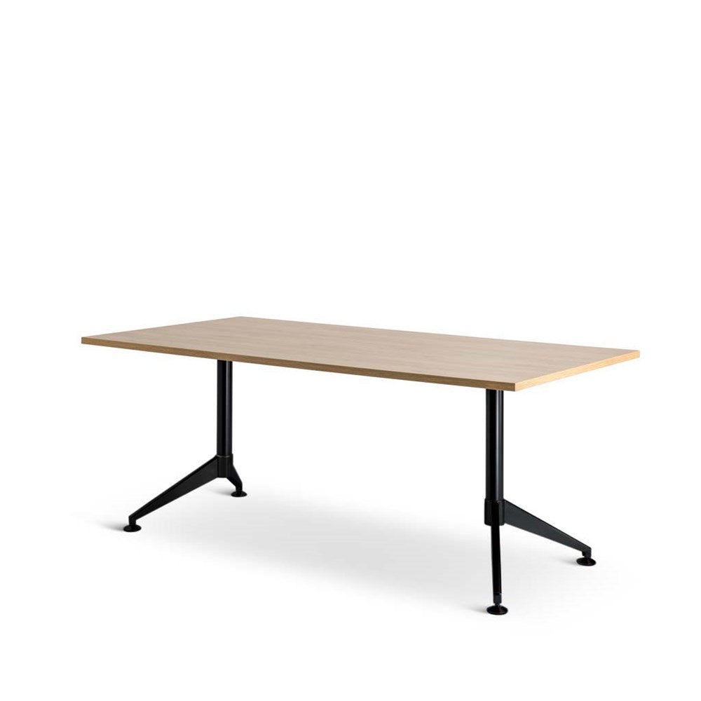 Mobel Eiffel Black Meeting Table 1800 x 900