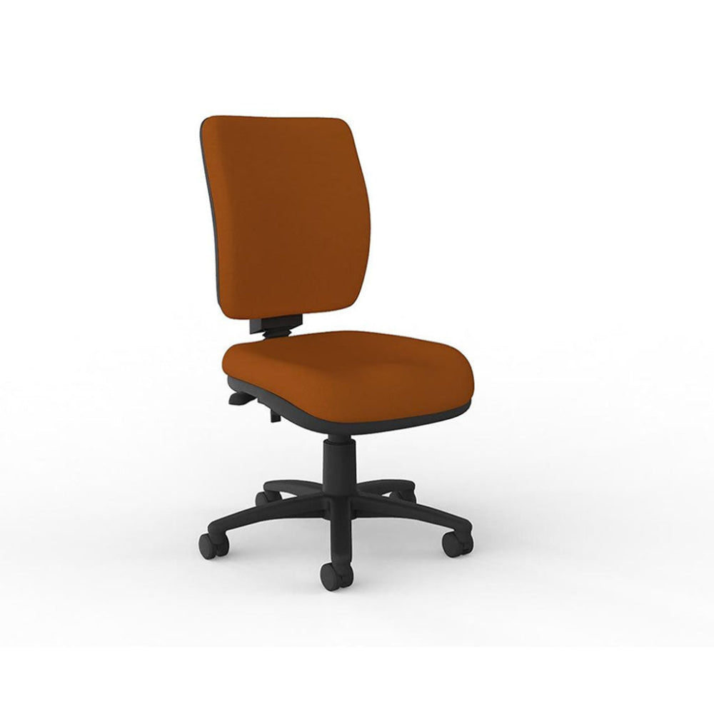 orange chair