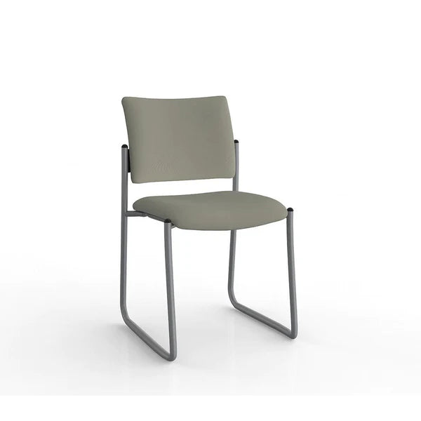 Que Visitor Chair Silver Frame