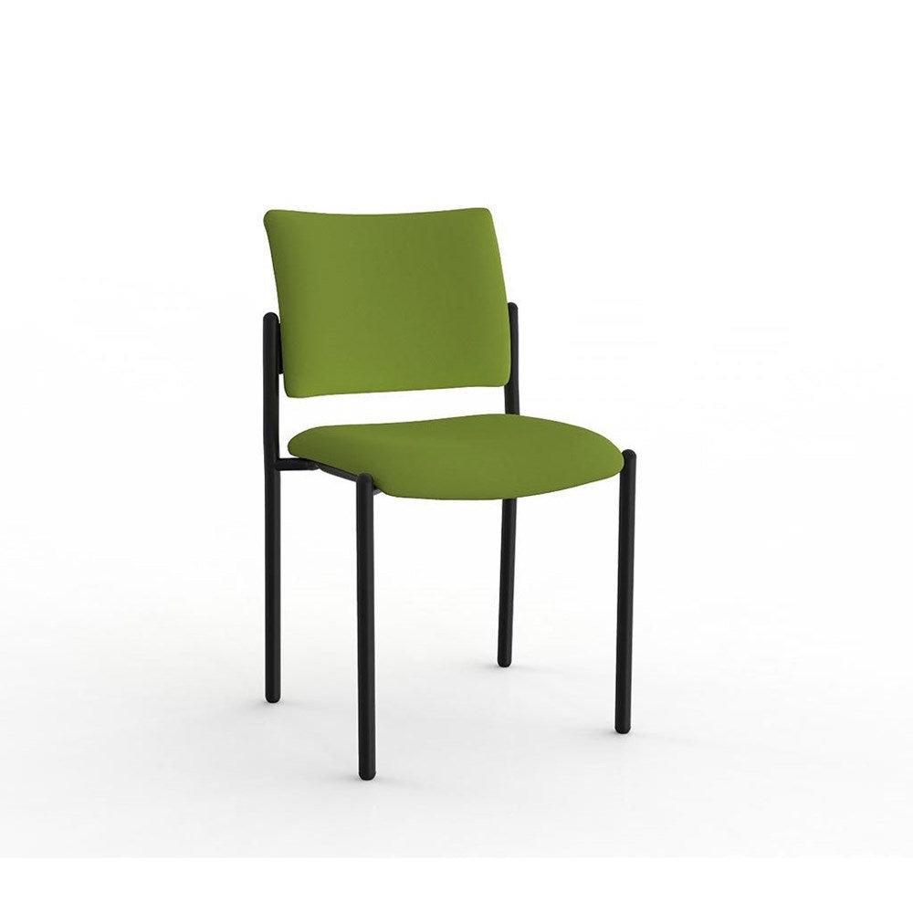 Que Visitor Chair Black Frame