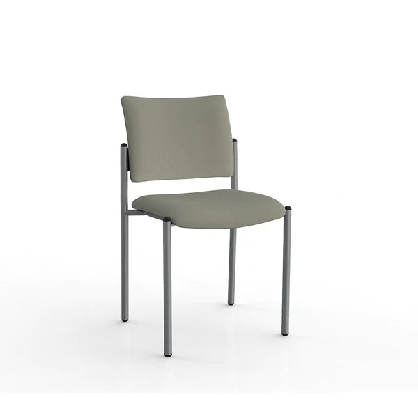 Que Visitor Chair Silver Frame