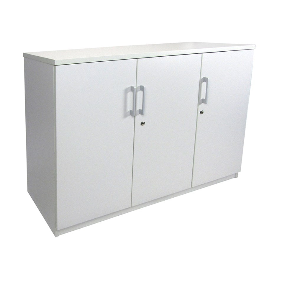 Mobel Sonic White 1200 Storage Credenza