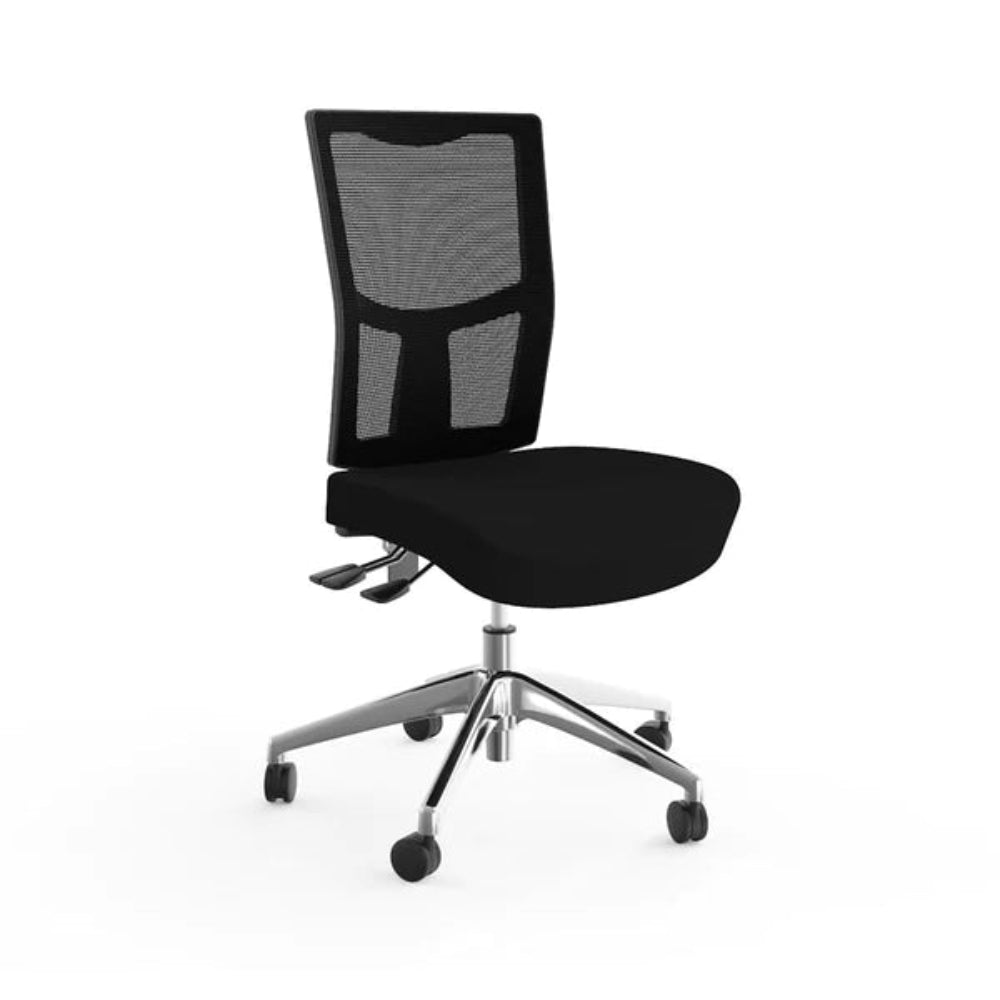 alloy base office chair